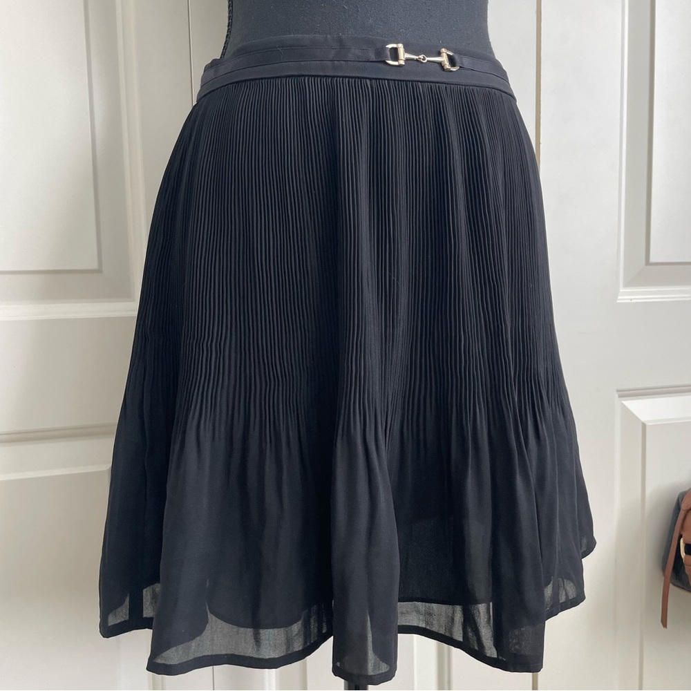 Mini Pleated Ruffle Twirl Skirt - Picture 2 of 2